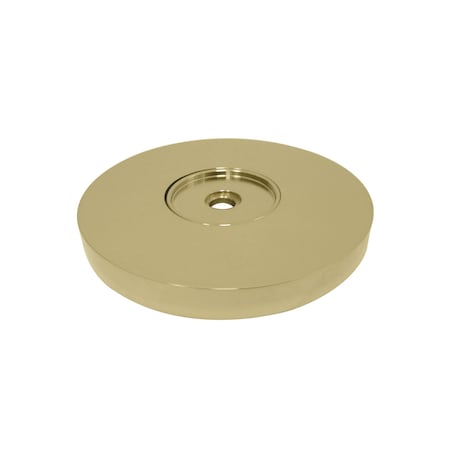 Kingston Brass GLDRF814122 Silver Sage 1-1/4" Grab Bar Flange, Polished Brass GLDRF814122
